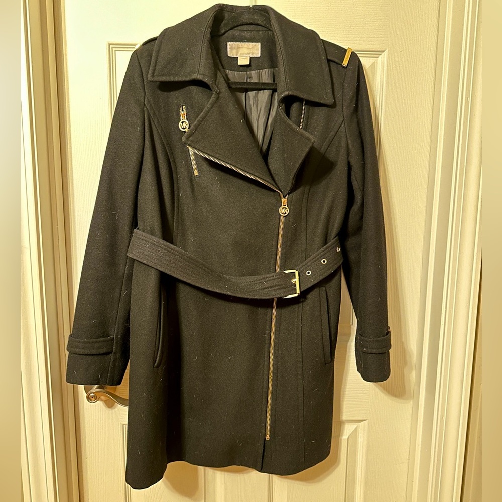 Michael Kors wool blend peacoat
